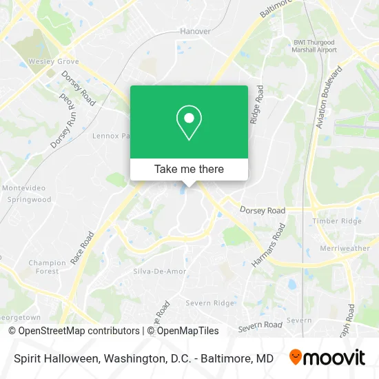 Spirit Halloween map