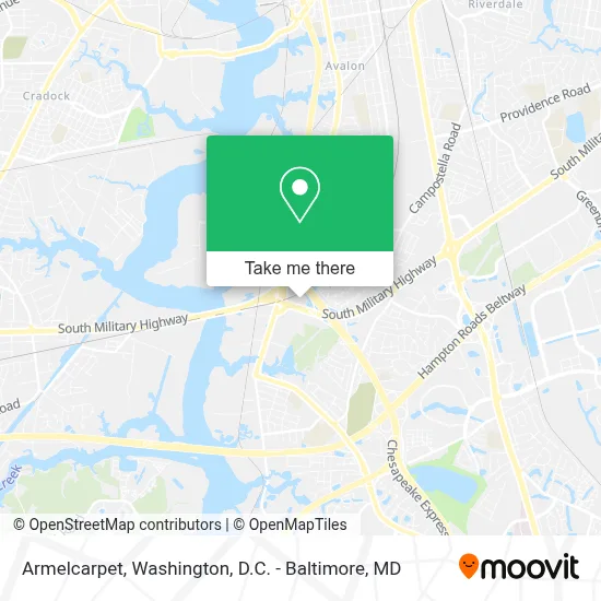 Armelcarpet map