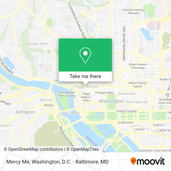 Mercy Me map