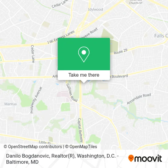 Danilo Bogdanovic, Realtor map