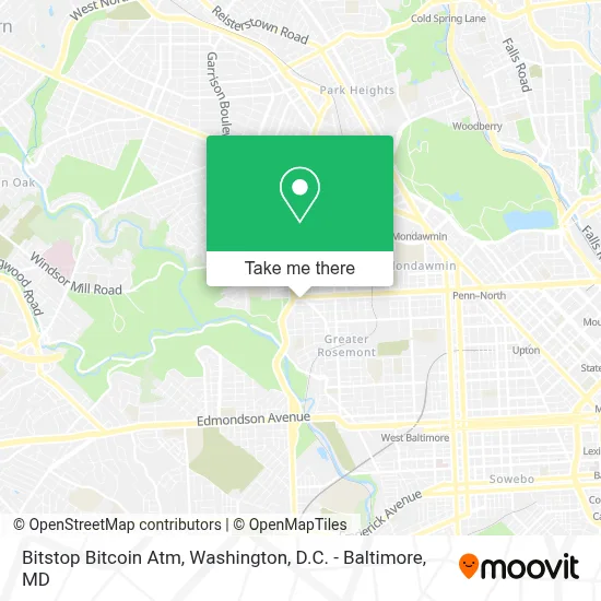 Bitstop Bitcoin Atm map