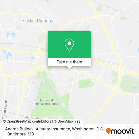 Andras Bullock: Allstate Insurance map