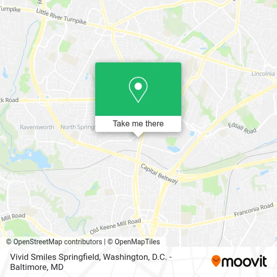 Vivid Smiles Springfield map