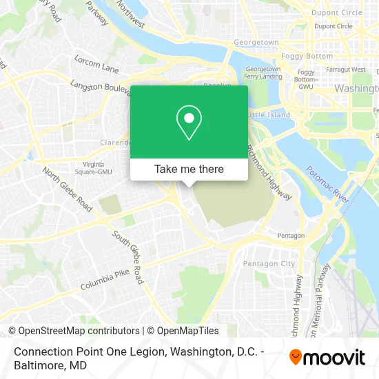 Connection Point One Legion map