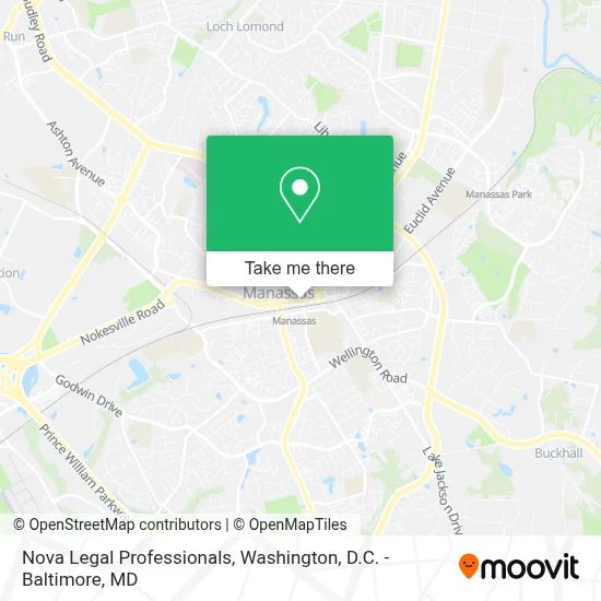 Nova Legal Professionals map