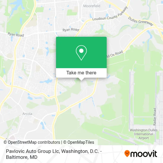 Pavlovic Auto Group Llc map
