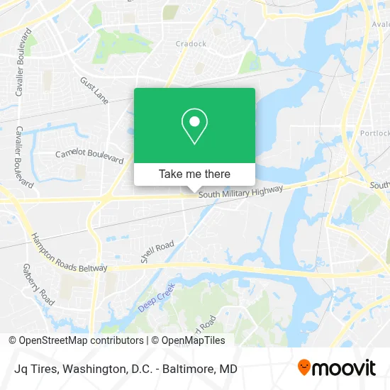 Jq Tires map