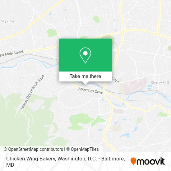 Chicken Wing Bakery map