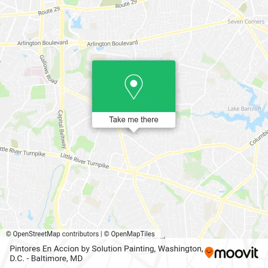 Pintores En Accion by Solution Painting map