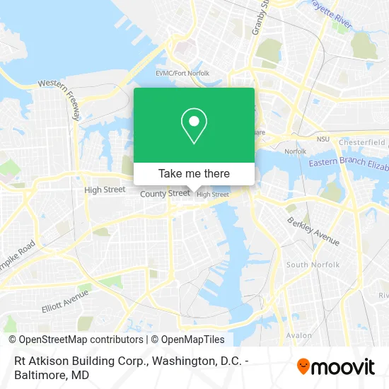 Rt Atkison Building Corp. map