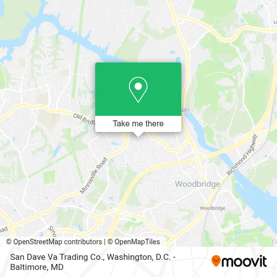 San Dave Va Trading Co. map