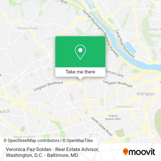 Veronica Paz-Soldan - Real Estate Advisor map