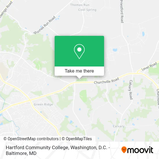 Hartford Community College map