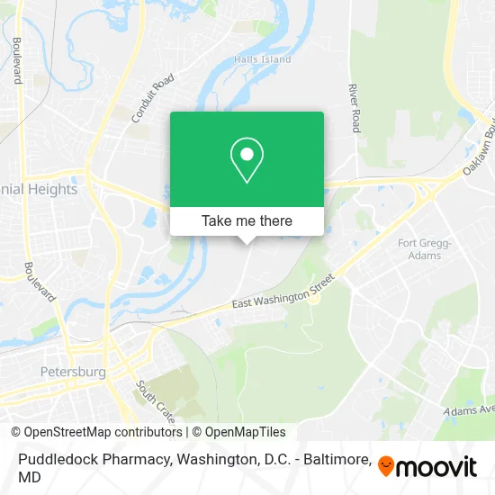 Puddledock Pharmacy map