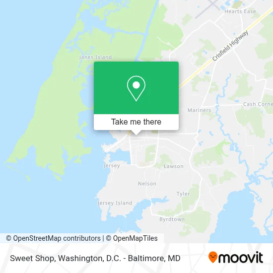 Sweet Shop map