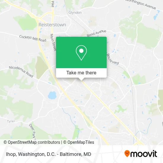 Ihop map