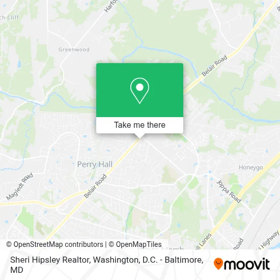 Sheri Hipsley Realtor map
