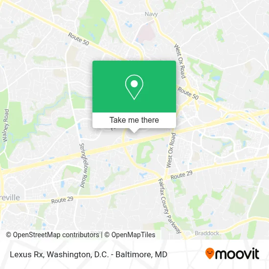 Lexus Rx map