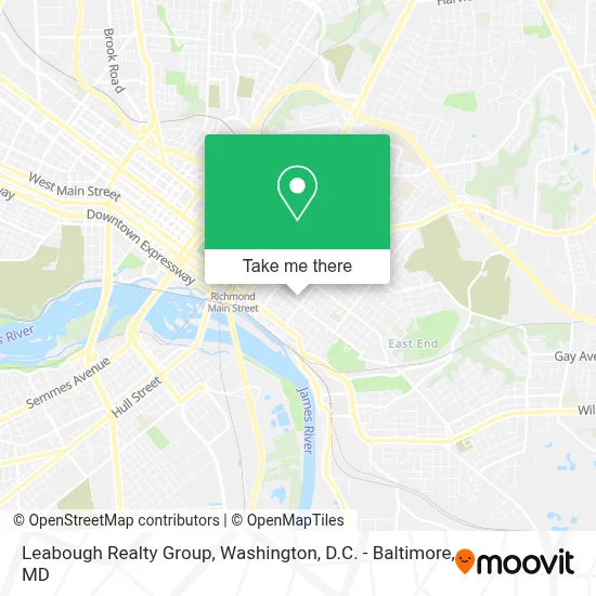 Leabough Realty Group map
