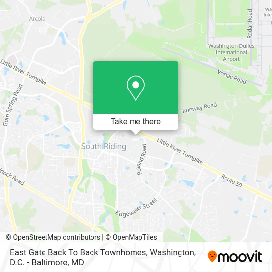 East Gate Back To Back Townhomes map