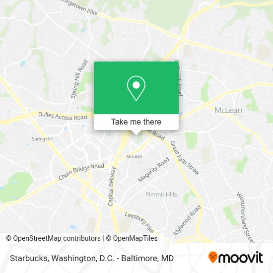 Starbucks map