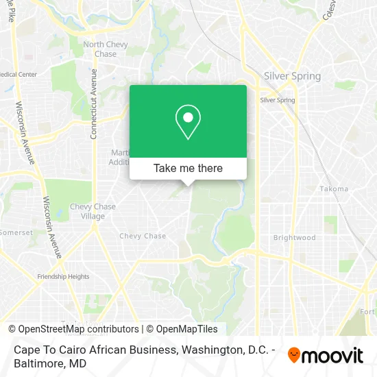 Cape To Cairo African Business map