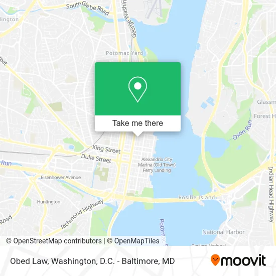 Obed Law map