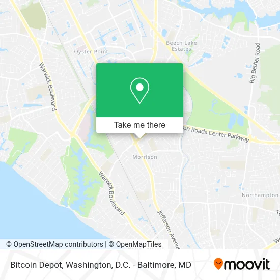 Bitcoin Depot map