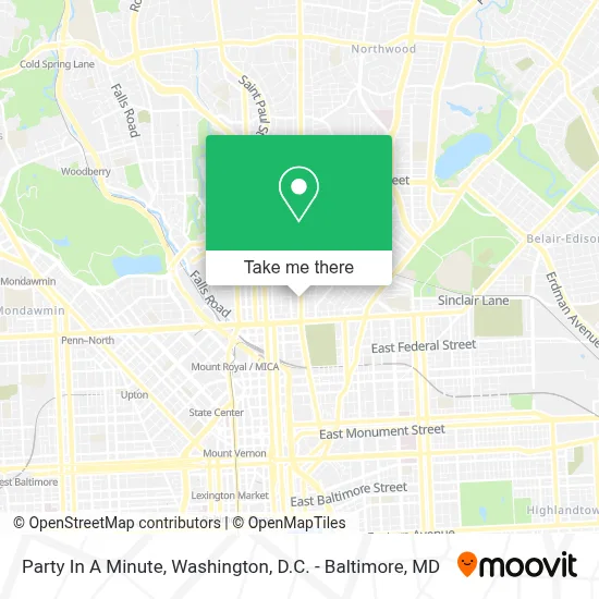 Party In A Minute map
