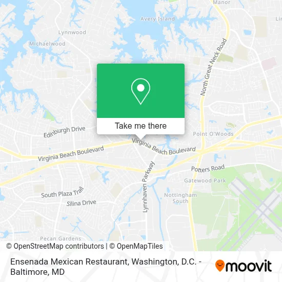 Ensenada Mexican Restaurant map