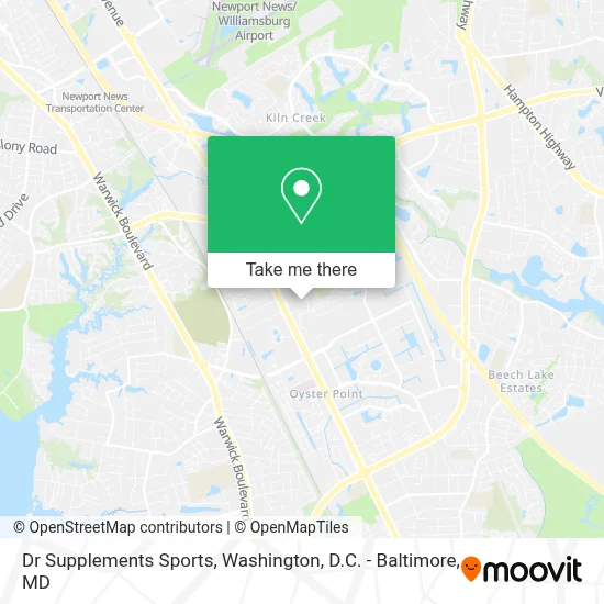 Dr Supplements Sports map