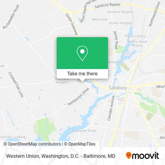 Western Union map