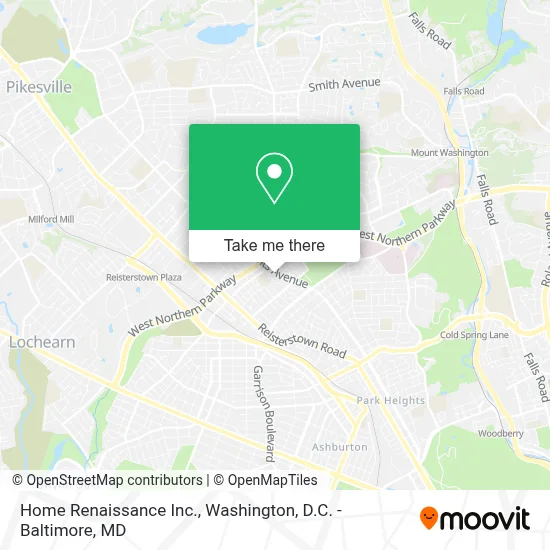 Home Renaissance Inc. map
