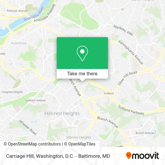Carriage Hill map