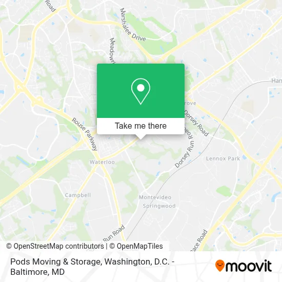 Pods Moving & Storage map