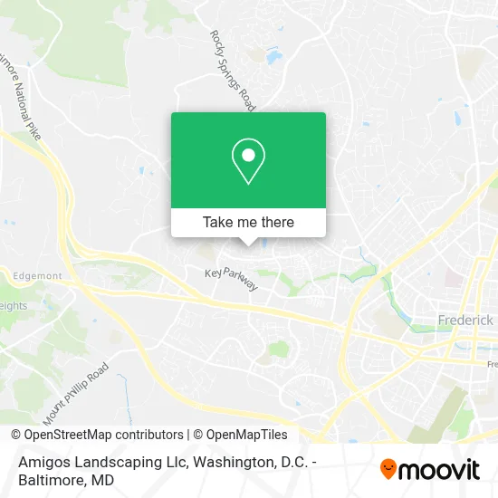 Amigos Landscaping Llc map