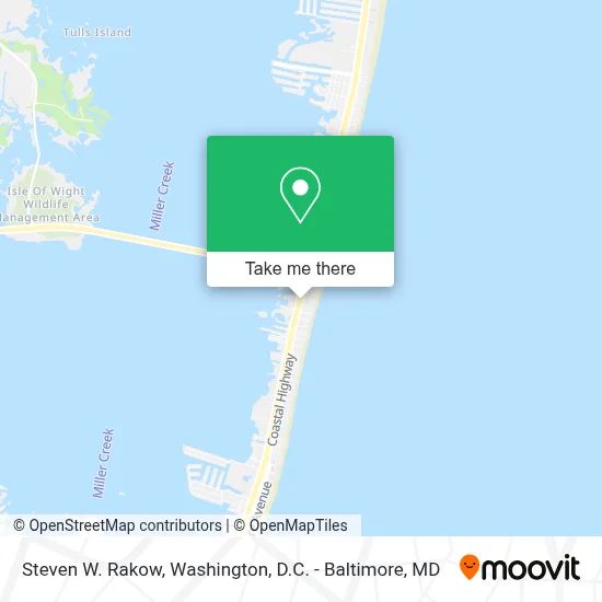 Steven W. Rakow map