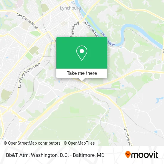 Bb&T Atm map