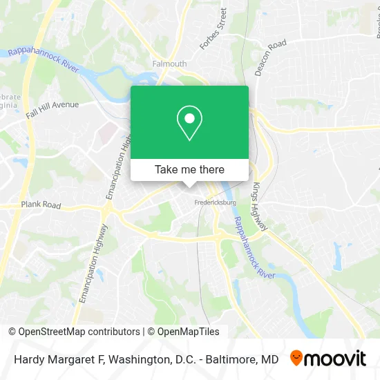 Hardy Margaret F map