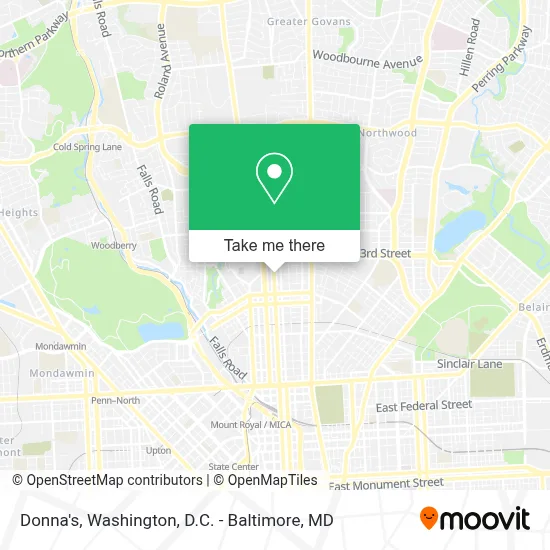 Donna's map