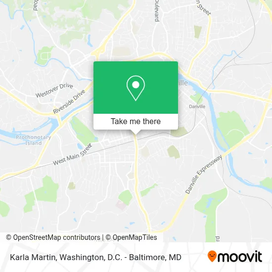 Karla Martin map