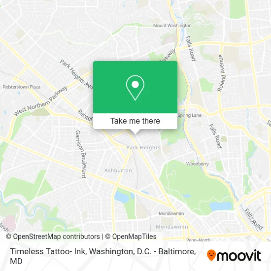 Timeless Tattoo- Ink map