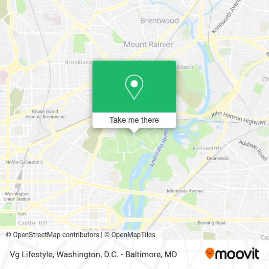 Vg Lifestyle map