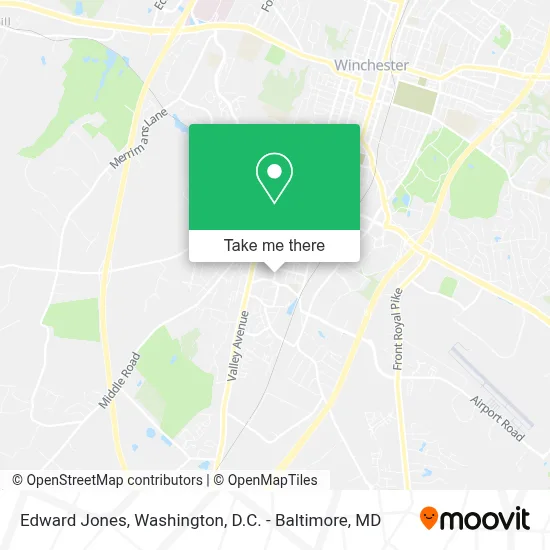 Edward Jones map