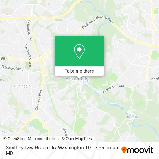 Smithey Law Group Llc map