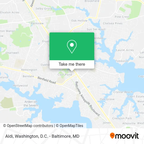 Aldi map