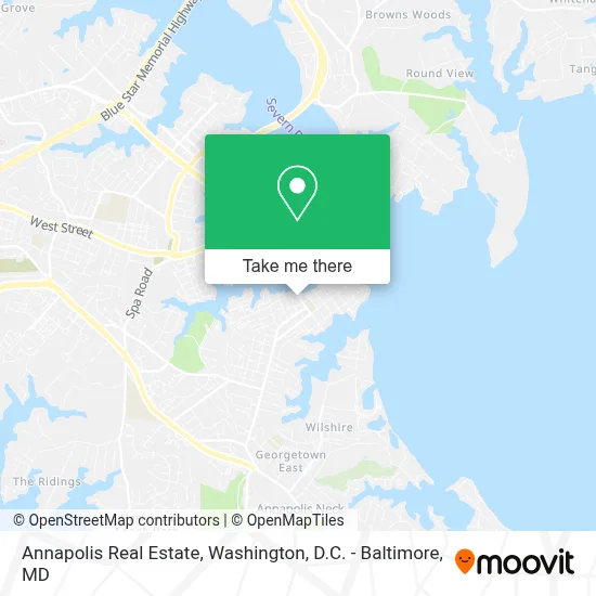 Annapolis Real Estate map