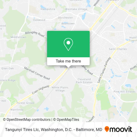 Tangunyi Tires Llc map