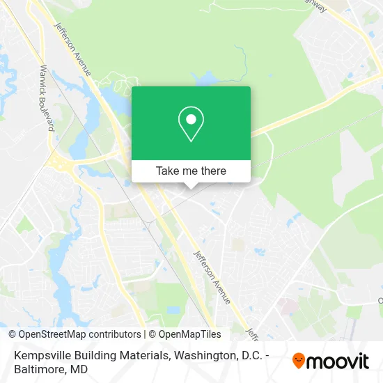 Kempsville Building Materials map