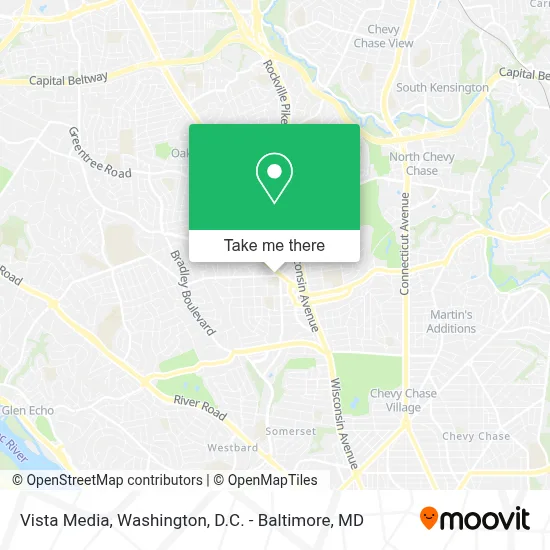Vista Media map